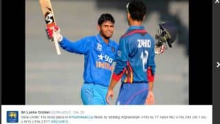 Live Cricket Score, India vs Sri Lanka ACC Under-19 Asia Cup 2016 Final: IND win 3rd straight Asia Cup title