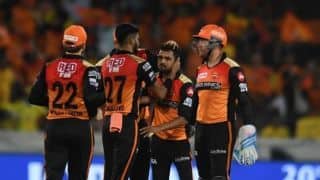 IPL Latest Points Table: Sunrisers Hyderabad switch places with Kolkata Knight Riders