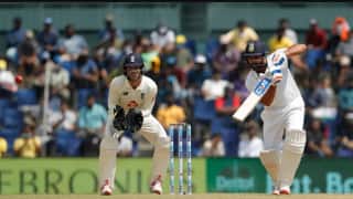 India vs England, 2nd Test, Day 1: Rohit Sharma nears century but England snare Virat Kohli in second Test at Lunch