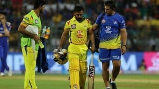 IPL 2019: Kedar Jadhav hurts left shoulder against KXIP, ruled out from Playoffs
