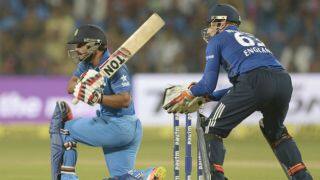 Kedar Jadhav slams his second hundred off 65 balls