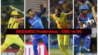 Dream11 Prediction: CSK vs DC Team Best Players to Pick for Today’s IPL T20 Match between Super Kings and Capitals at 8PM