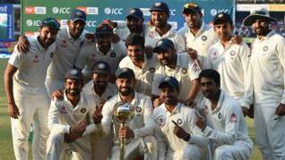India awarded the ICC Test Championship mace