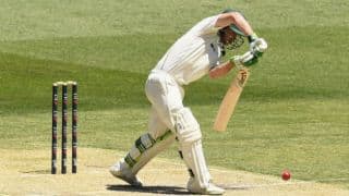 Jake Doran becomes first concussion substitute player to bat in a first-class match