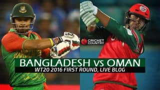 Oman 65/9 in 12 Overs, Live Cricket Score Bangladesh vs Oman, ICC World T20 2016 BAN vs OMA, Group A Match 12 at Dharamsala: Bangladesh win by 54 runs