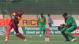 Brian Lara finished with 111 from 94 balls against South Africa