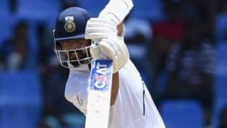 1st Test: Gritty Rahane revives India after top-order wobble