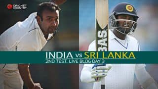 IND 70/1 | Live Cricket Score, India vs Sri Lanka 2015, 2nd Test at Colombo, Day 3: At Stumps, India leads by 157