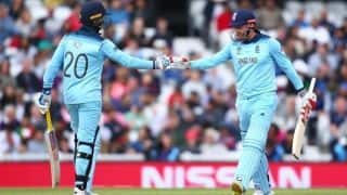 Cricket World Cup 2019: Jason Roy’s unbeaten 89 powers England to crushing nine-wicket win over Afghanistan in warm-up match