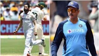 Mohammed Siraj, Ravi Shastri, Virat Kohli, India's tour of Australia, Australia vs India, Mohammed Siraj news, Mohammed Siraj updates, Mohammed Siraj Test