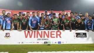 Bangladesh beat West Indies 2-1 for the second time in 2018.