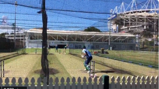 भारत-ऑस्ट्रेलिया तीसरे टी20 से पहले सिडनी में नेट प्रैक्टिस करते दिखे डेविड वार्नर