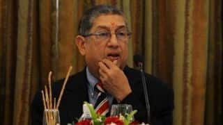 Former president N Srinivasan unhappy with current BCCI administration