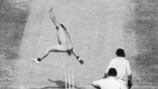 The first streaker at Lord's cricket ground