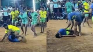 Disturbing Footage Shows Kabaddi Player Passing Away During A Match