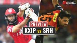 KXIP vs SRH IPL 2017, Match 33: KXIP, SRH look to inch closer to top-4 finish