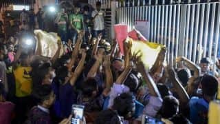 Protests break out in Shakib Al Hasan’s hometown in Bangladesh after ban sentence