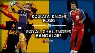 Kolkata Knight Riders (KKR) vs Royal Challengers Bangalore (RCB) IPL