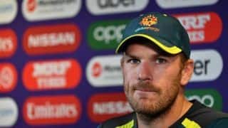 Cricket World Cup 2019 – Holding nerves, taking half-chances will be important: Aaron Finch