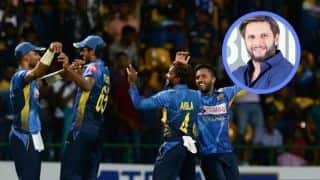 Shahid Afridi blames ‘IPL guys’ for Sri Lankan players’ reluctance to tour Pakistan