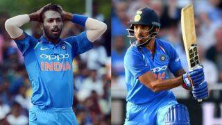 India vs Australia, 1st ODI: Hardik Pandya, KL Rahul out from 1st ODI
