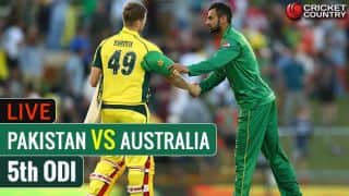Live Cricket Score Pakistan vs Australia, 5th ODI: Australia take series 4-1