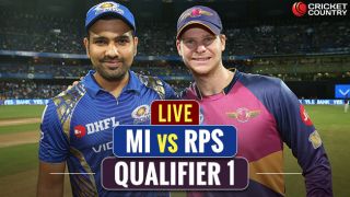 LIVE IPL 2017 Score, Mumbai Indians (MI) vs Rising Pune Supergiant (RPS) IPL 10, Qualifier 1: RPS beat MI by 20 runs; qualify for final