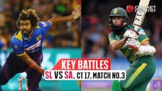 ICC CT 2017, SL vs SA, Match 3: Malinga vs Amla and other key battles