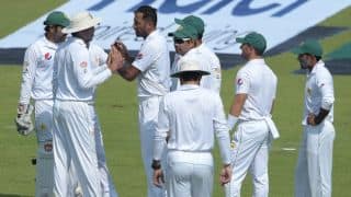 Lunch Report: Pakistan bowlers rule as West Indies head for Lunch at 38/3