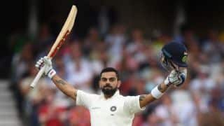 Virat Kohli named Wisden Cricketer of the Year for third time in a row