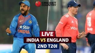 Live Cricket Score, Ind vs Eng 2nd T20I 2017: Bumrah, Nehra pull it off for India