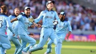 Sensational Stokes leads England to stunning World Cup triumph in thrilling super-over win