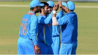 India vs England, 1st T20: Parvez Rasool spotted chewing gum during National Anthem