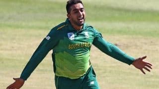 Shamsi grateful for ‘having shown faith’ in him after inclusion in South Africa’s World Cup squad