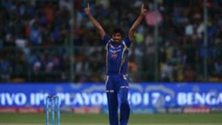 IPL 2017 Playoffs: To contribute in such manner for MI in Qualifier 2 is a great feeling, says Bumrah