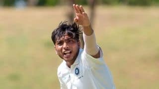 Left-arm spinner Siddharth Desai claimed 8/148