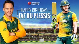 Happy Birthday, Faf Du Plessis: South African batsman turns 32