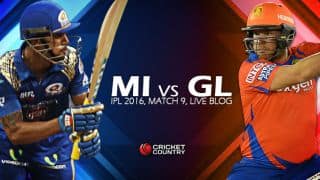 GL 147/7, 20 overs | LIVE Cricket Score, Mumbai Indians (MI) vs Gujarat Lions (GL), IPL 2016, Match 9 at Mumbai: GL win by 3 wickets