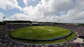 A general view of The Rose Bowl cricket stadium in southampton