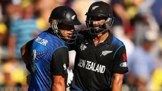 NZ register second-lowest World Cup score to include a century partnership