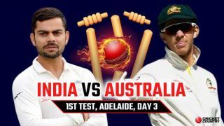 India vs Australia 2018, 1st Test, Day 3 Live Cricket Score and Updates: India 151/3, lead by 166 runs at stumps