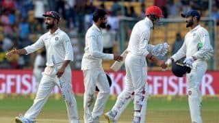 India vs Afghanistan Test statistical highlights