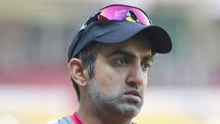 Gambhir reacts to Paddy Upton’s negative comment