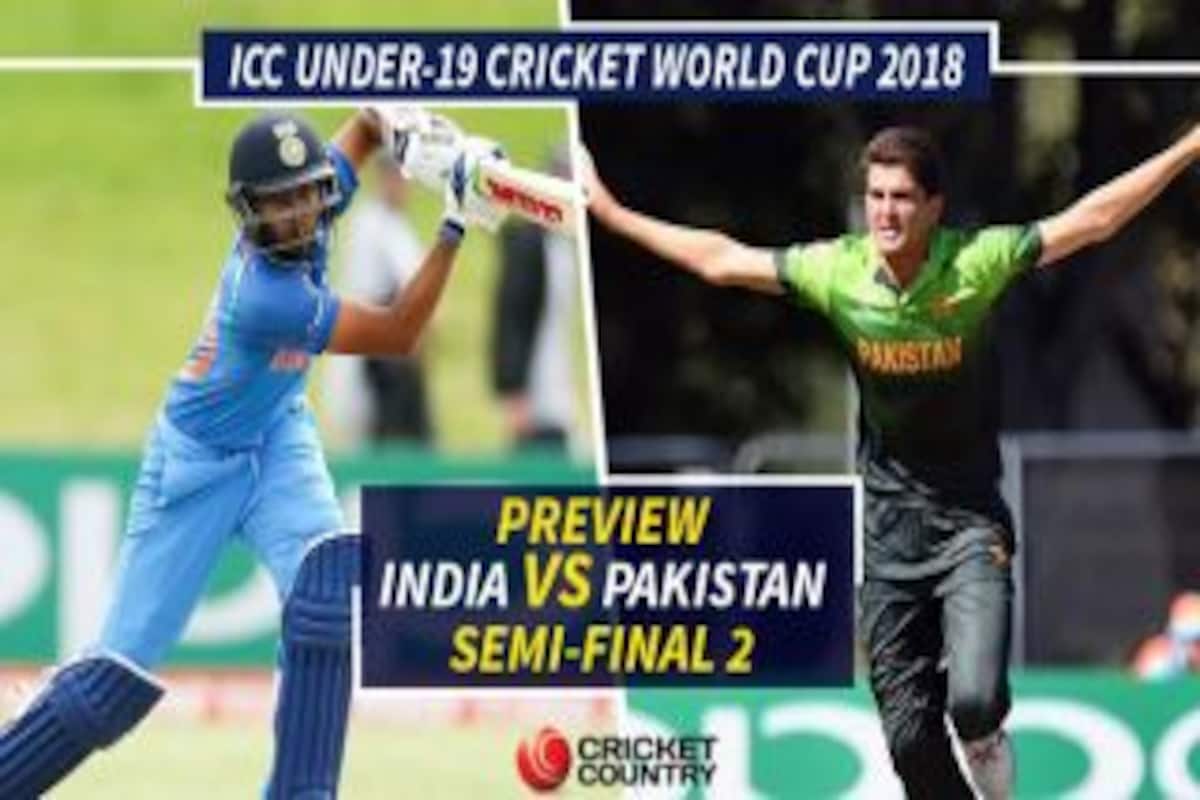 India Vs Pakistan Under 19 World Cup 18 Semi Final 2 Prithvi Shaw And Co One Step Away From Final Destination Cricket Country
