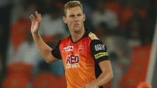 Billy Stanlake of Sunrisers Hyderabad ruled out of IPL 2018 due to finger injury