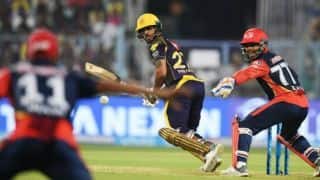 ipl dd injured dala morris replace junior chris feroz kotla kkr shah runs highlights match win vs