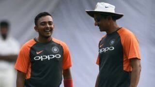 Prithvi Shaw’s clarity of mind and fearlessness helps him says Sanjay Bangar