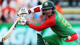 Soumya Sarkar run out for 20 in Bangladesh vs Pakistan in 1st ODI at Dhaka