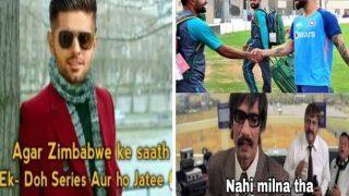 IND vs PAK: Indian fans Troll Pakistani fans After Bhuvneshwar dismissed Babar Azam for 10 runs