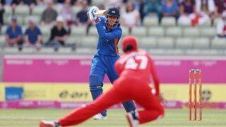 Smriti Mandhana scores the fastest fifty in Women’s T20Is for India